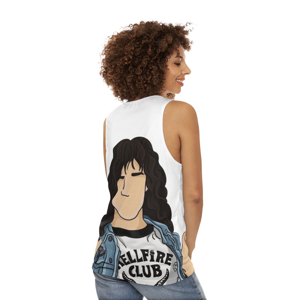 Unisex Stranger Things Tank Top - women back