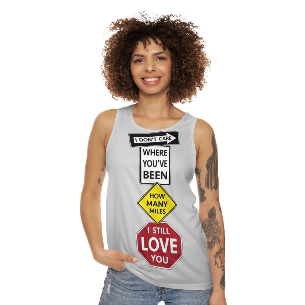 Watsky Sloppy Seconds Street Signs Unisex Tank Top - women