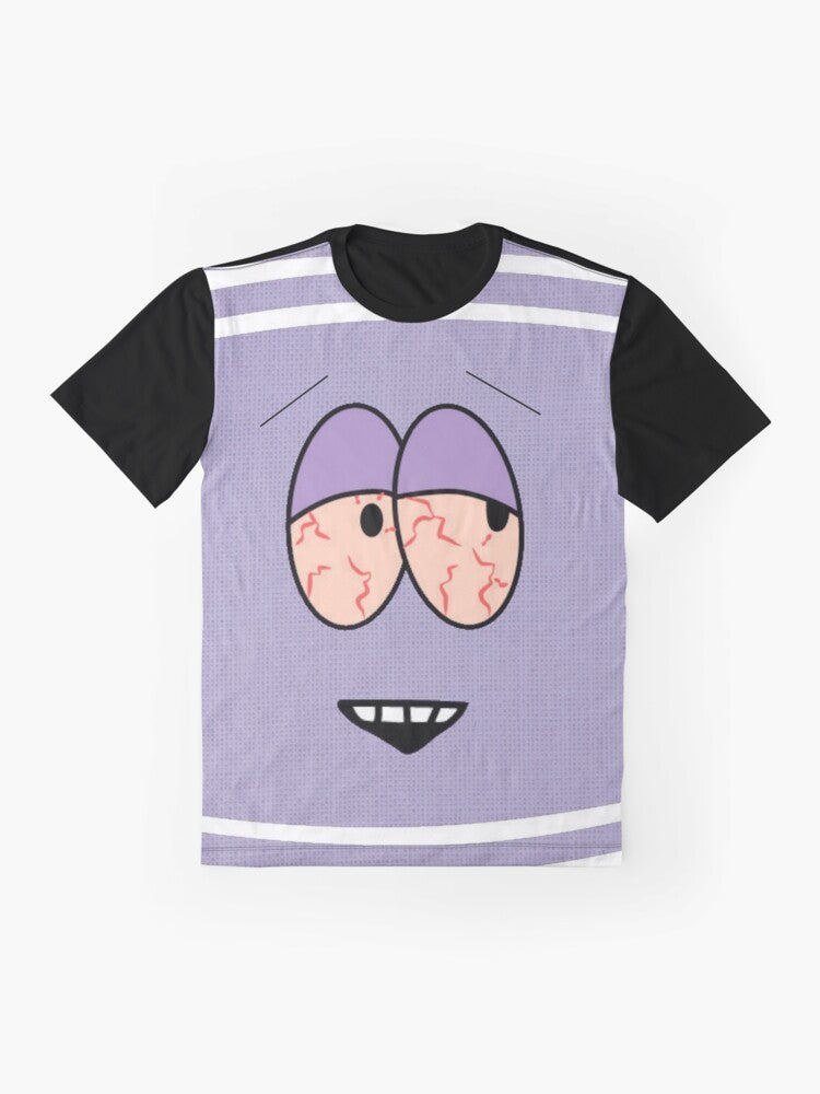 South Park Towelie High Graphic T-Shirt - Flat lay