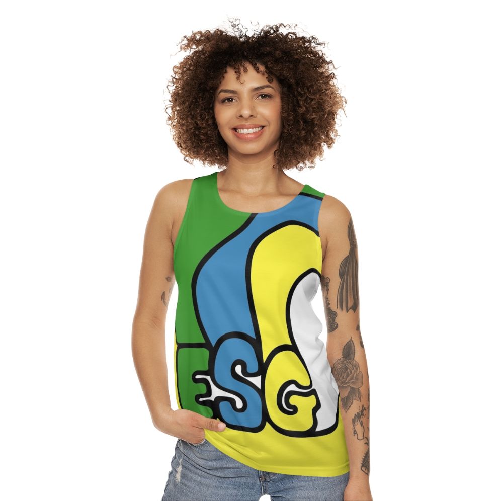 Esg post punk unisex tank top - women