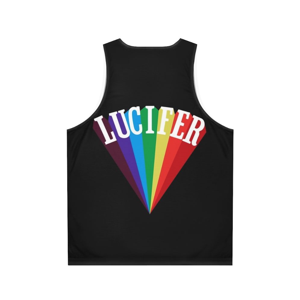 Unisex Lucifer Rising Tank Top - Back