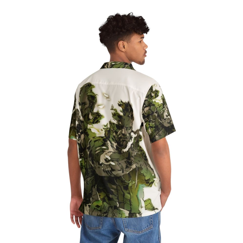 Metal Gear Solid 3 The Boss Snake Eater Hawaiian Shirt - People Back