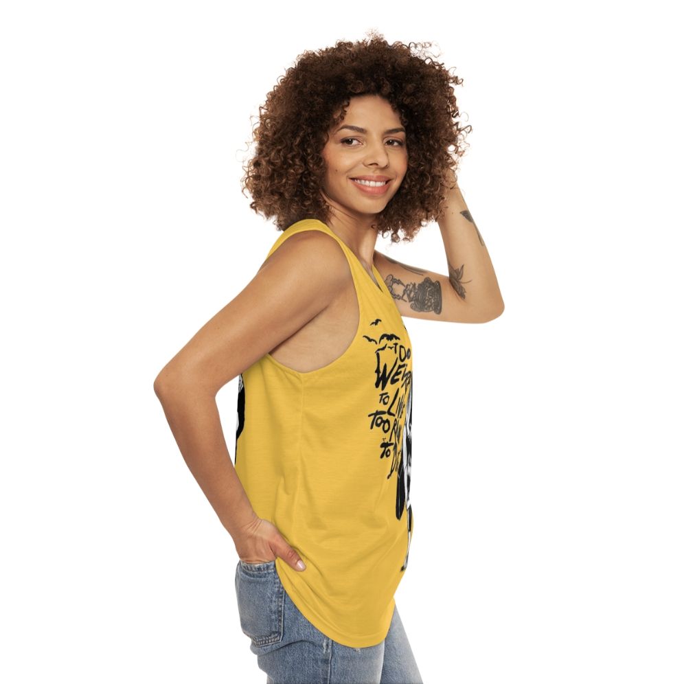 Fear and Loathing in Las Vegas Unisex Tank Top - women side