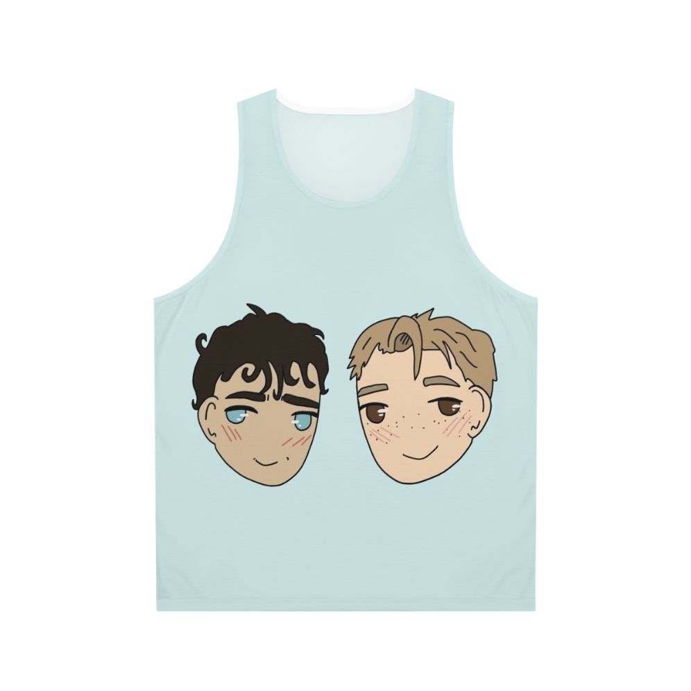 Nick and Charlie Heartstopper Unisex Tank Top