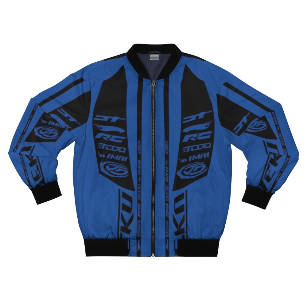 Hot Wheels Acceleracers Chicane Bomber Jacket with Teku symbols and design