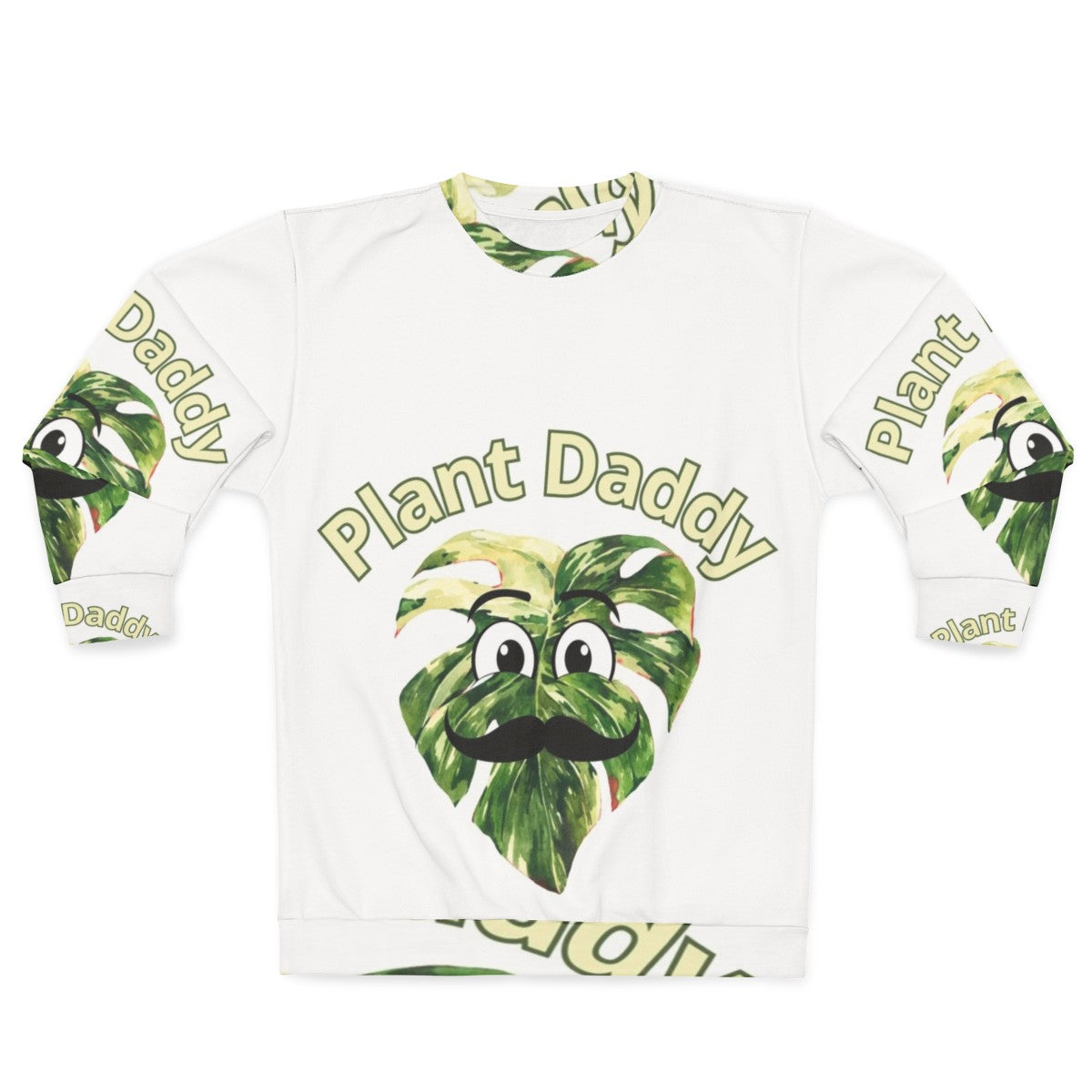 Plant Daddy botanical sweatshirt for house plant enthusiasts