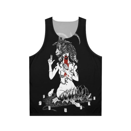 Satanic Baphomet Unisex Tank Top