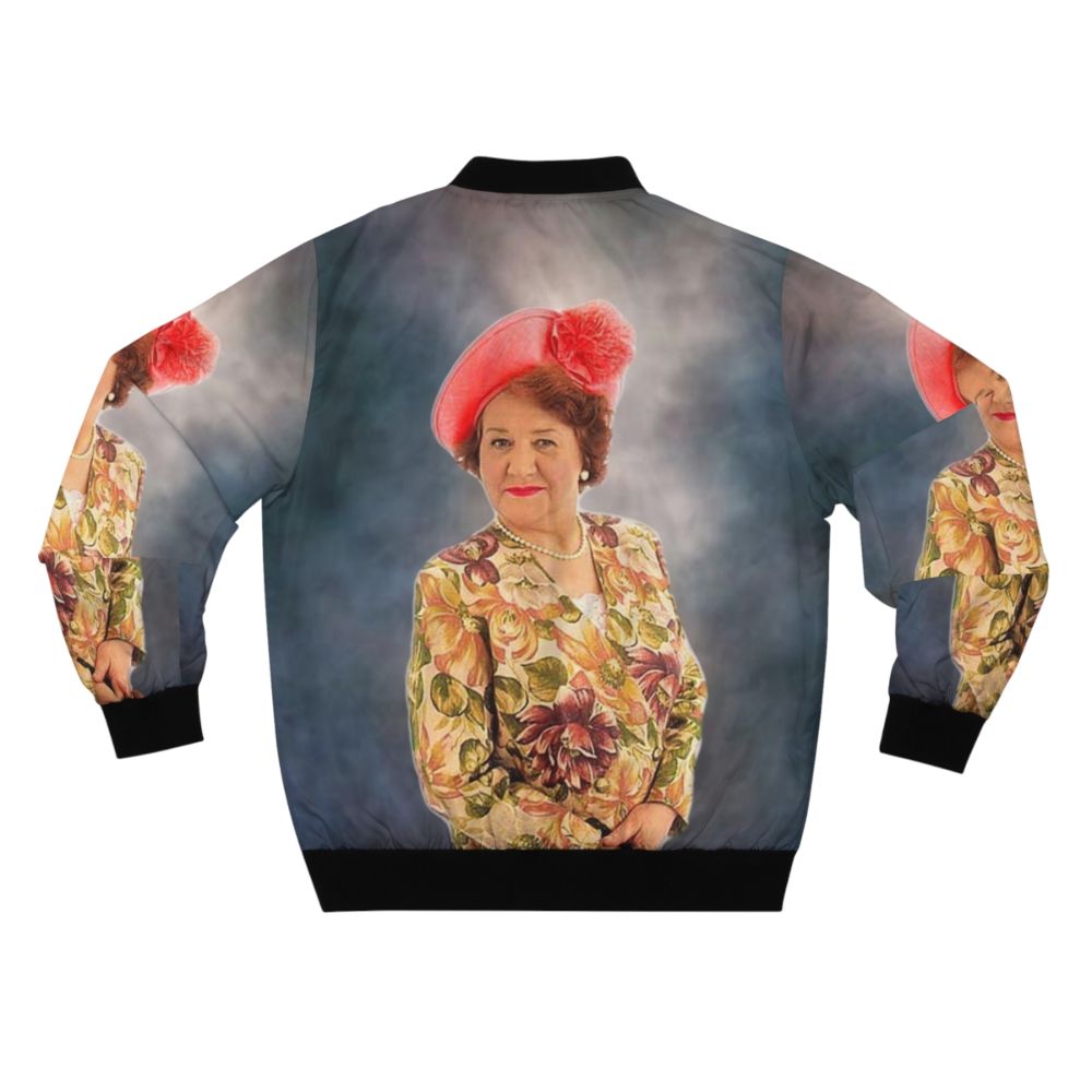 Hyacinth Bucket Bomber Jacket - Keeping Up Appearances Inspired Outerwear - Back