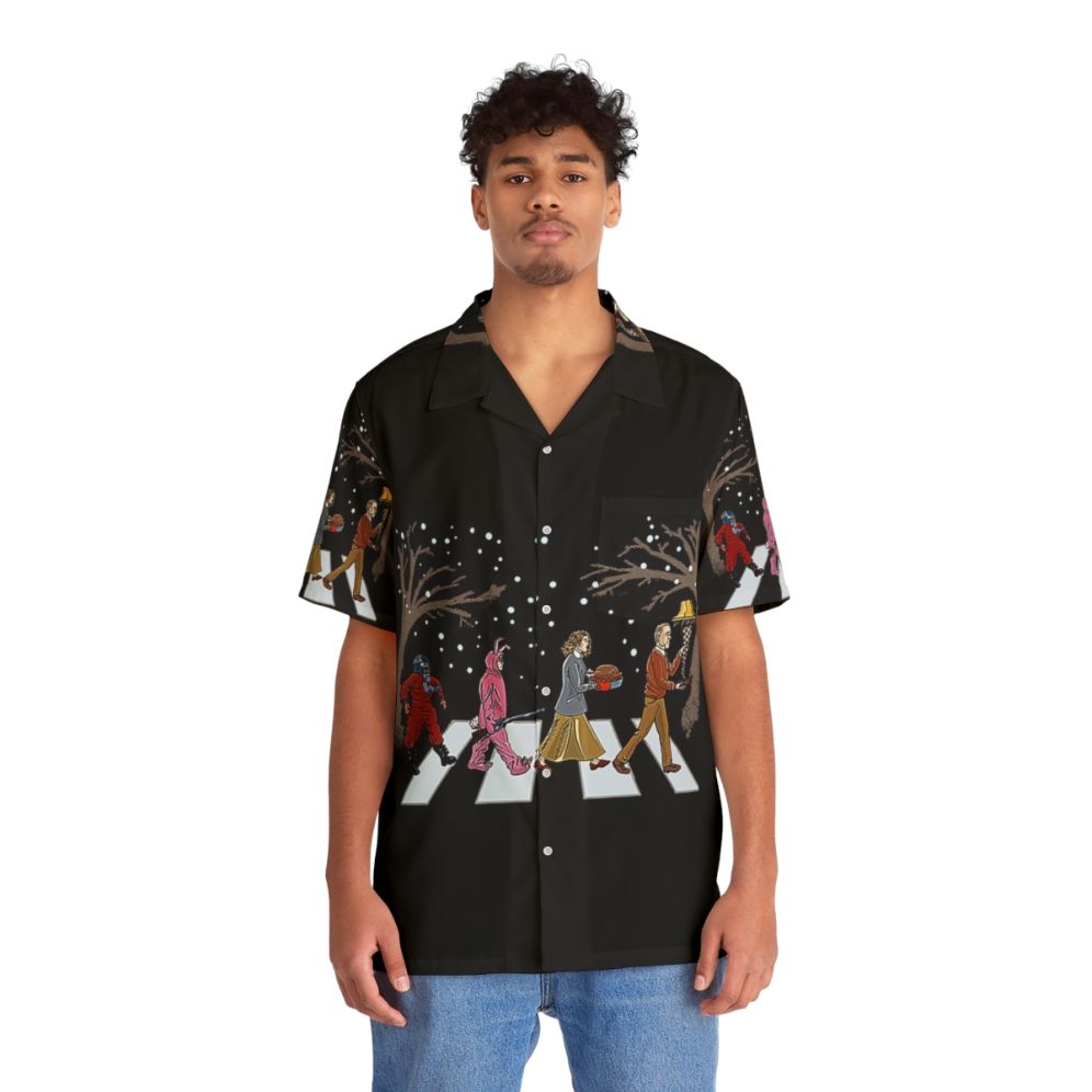 A Christmas Story Leg Lamp Hawaiian Shirt - People Front