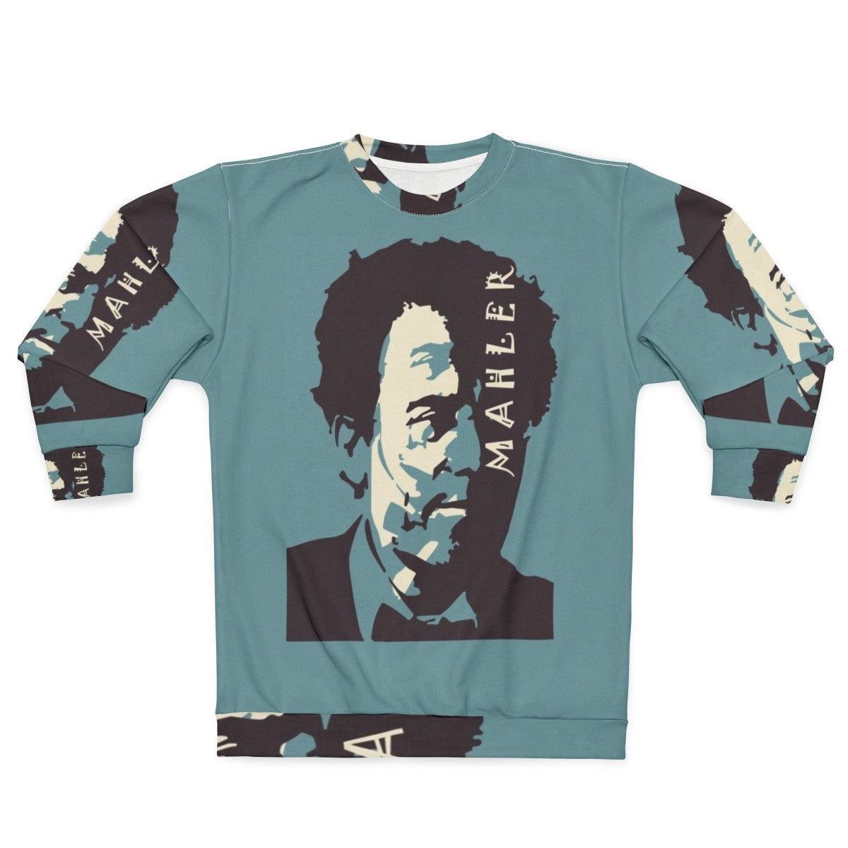 Mahler Blue Vintage Sweatshirt