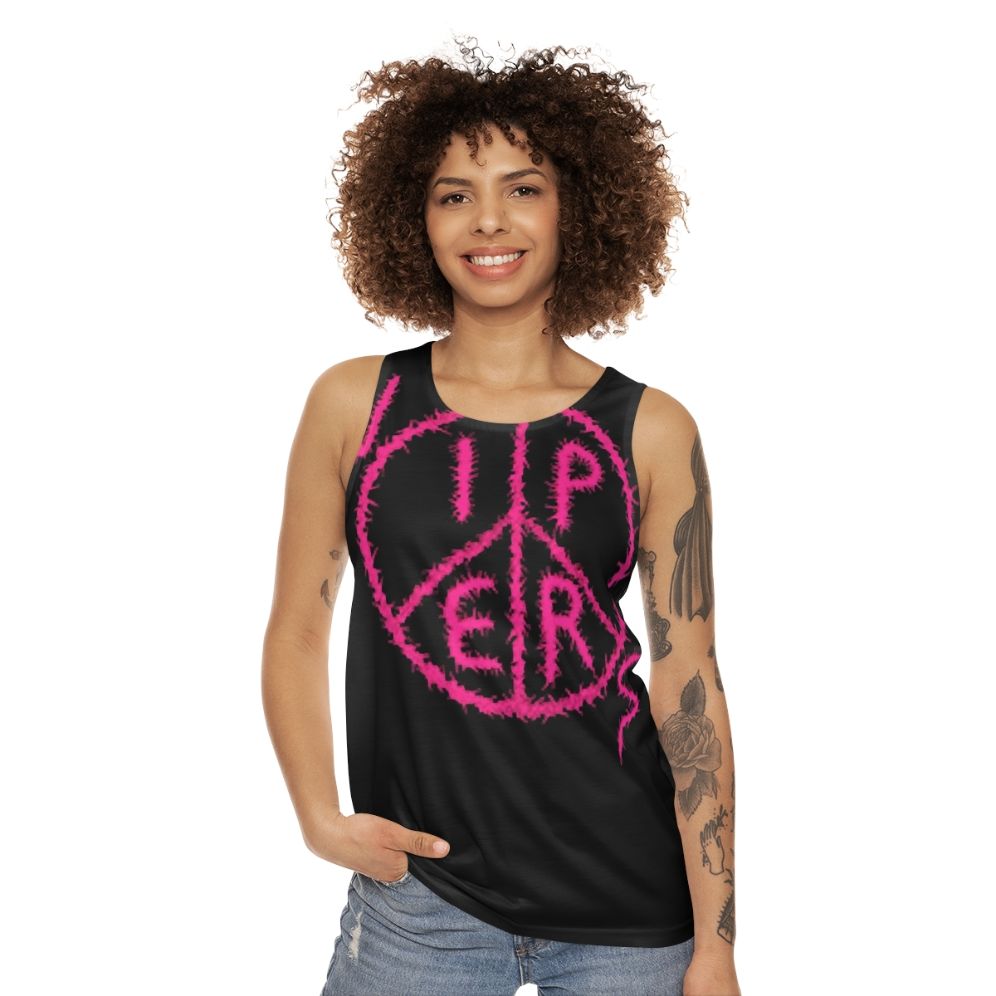 Wipers Band Logo Classic Punk Rock Unisex Tank Top - women