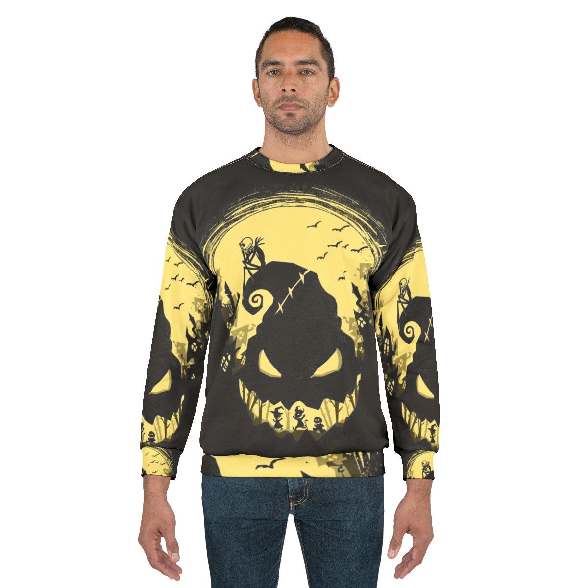 Jack Skellington Nightmare Before Christmas Sweatshirt - men