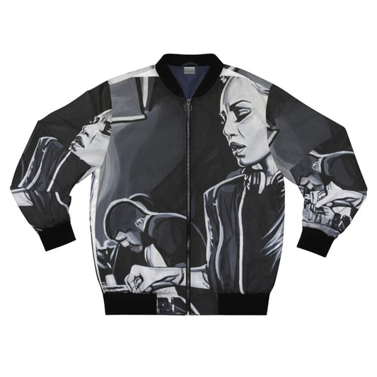 Deborah De Luca Techno Bomber Jacket