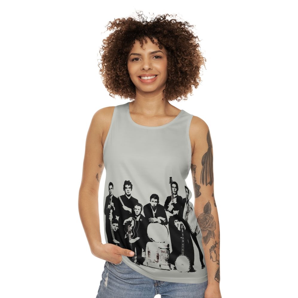 "The Pogues Irish Music Celtic Punk Unisex Tank Top" - women