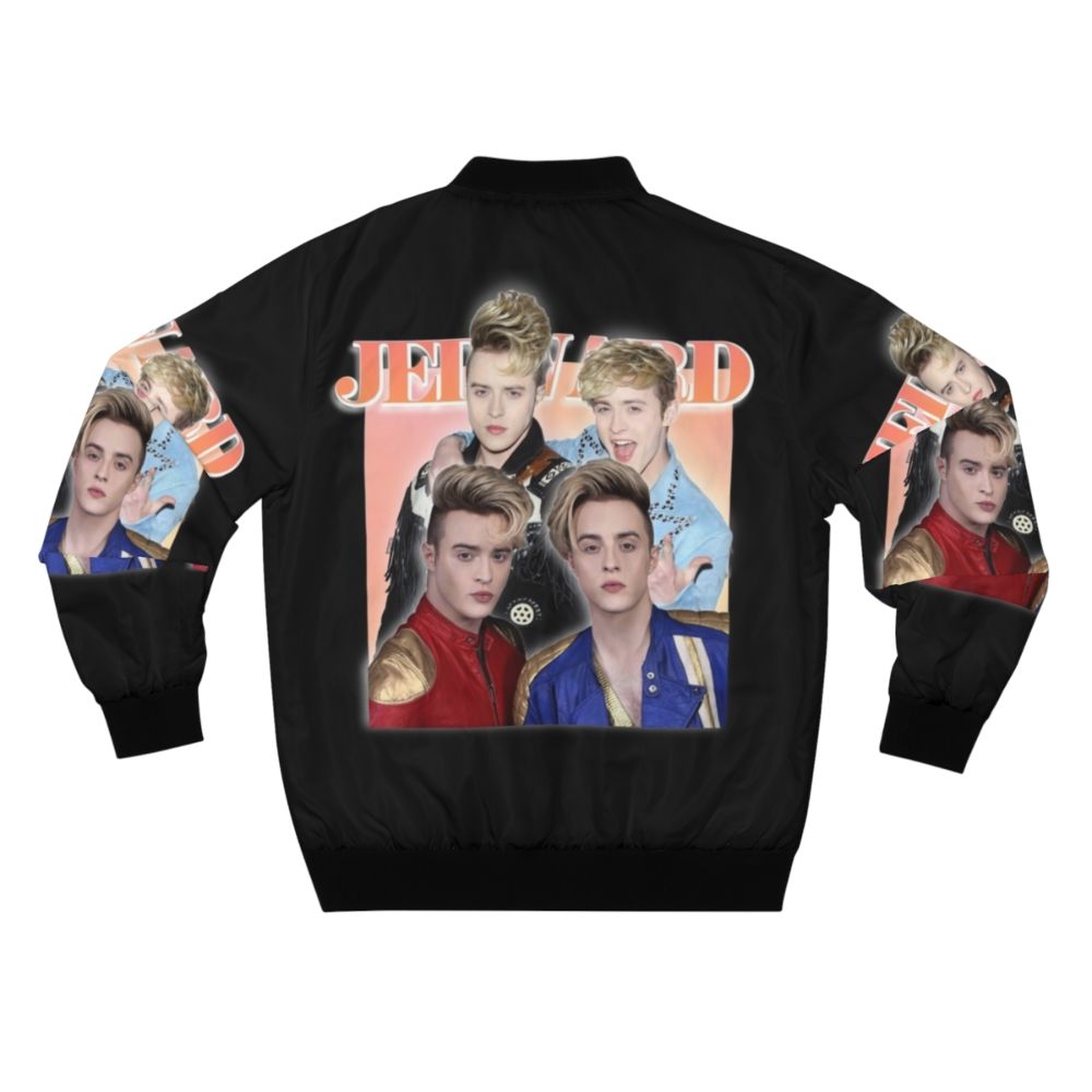 Jedward Retro Bomber Jacket with Iconic Irish Singer Style - Back