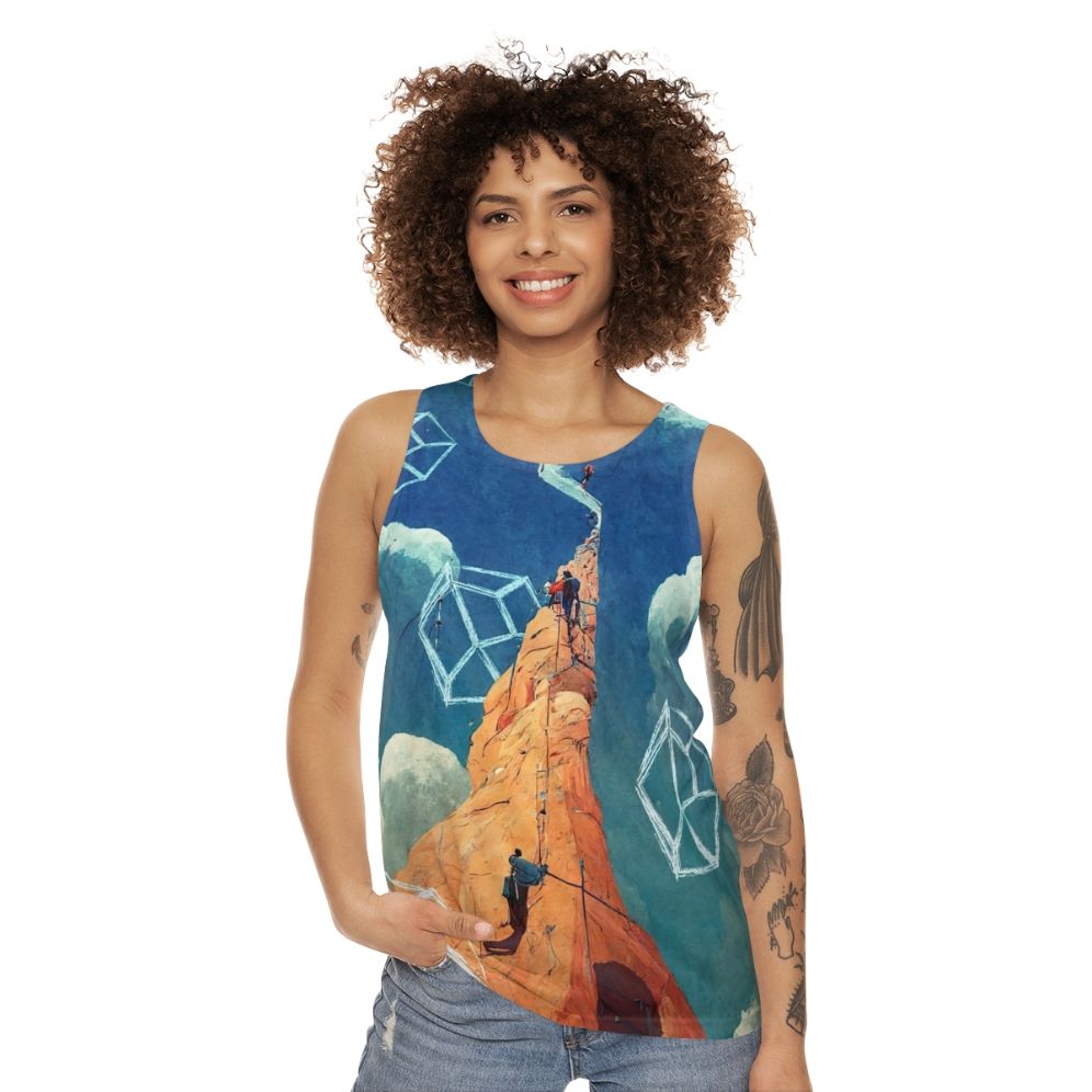 Inspire Rock Climbing Unisex Tank Top - women