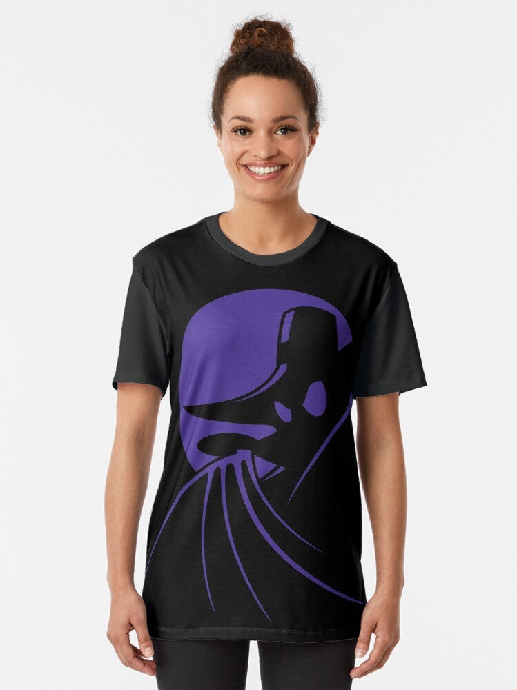 Darkwing Duck "The Terror That Flaps in the Night" cartoon superhero graphic t-shirt - Women