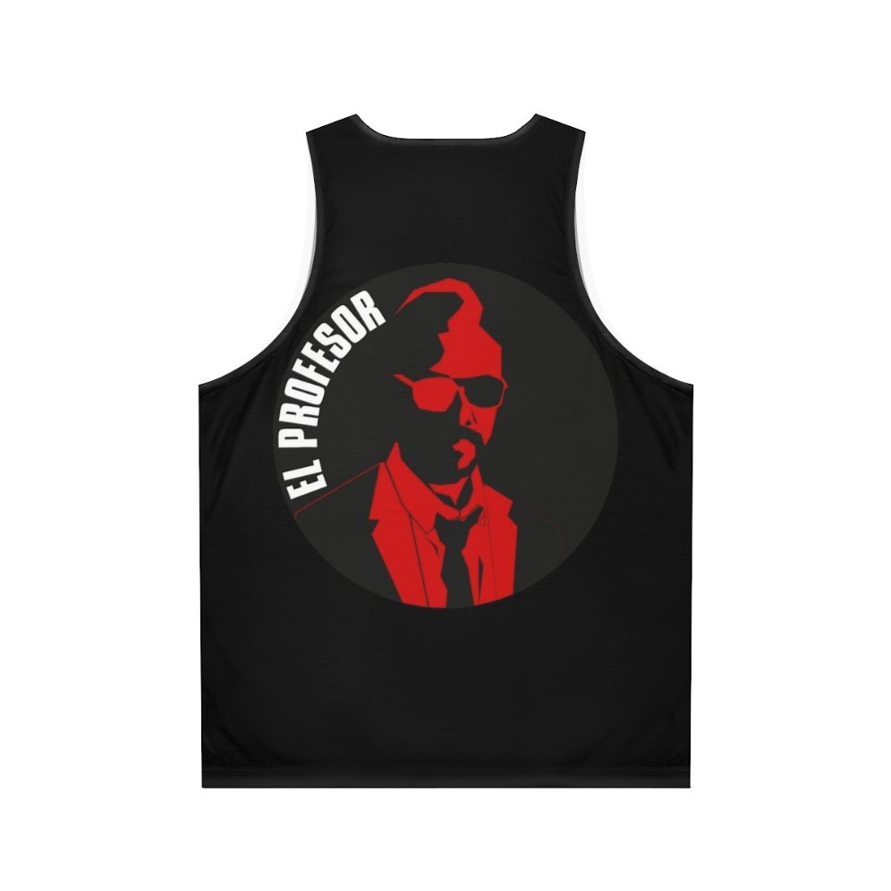 Vintage El Profesor Unisex Money Heist Tank Top - Back