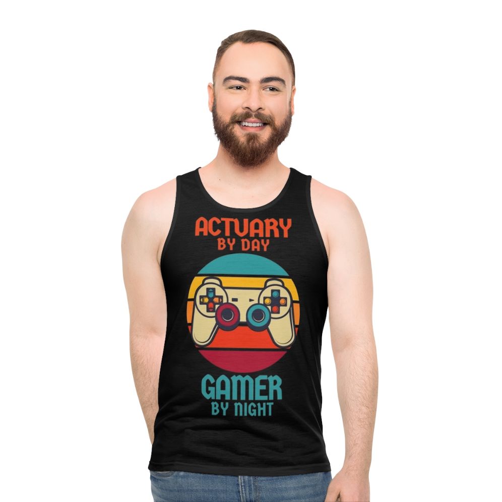 Actuarial Gamer Unisex Tank Top - men