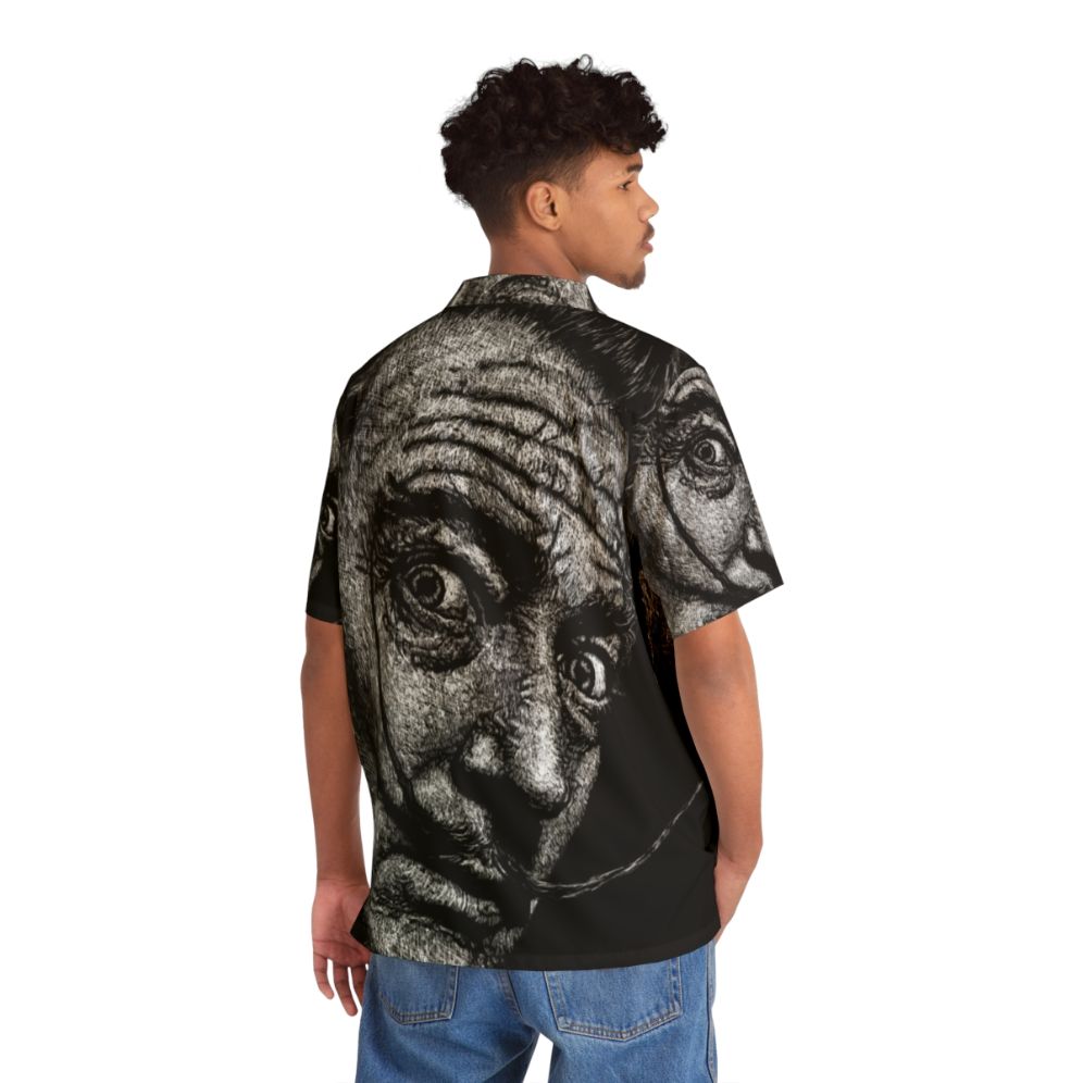 Salvador Dali Surreal Hawaiian Shirt - People Back