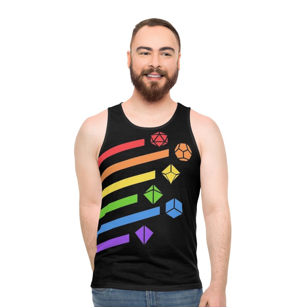 Tabletop RPG Dice Set Unisex Tank Top - men