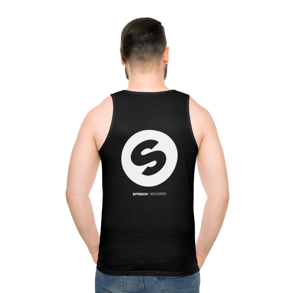 House music tank top - men back