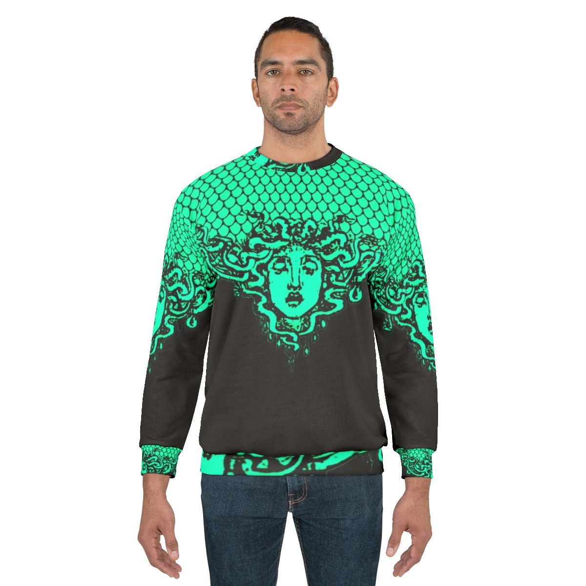 Athena's Aegis Armor Black Sweatshirt - men