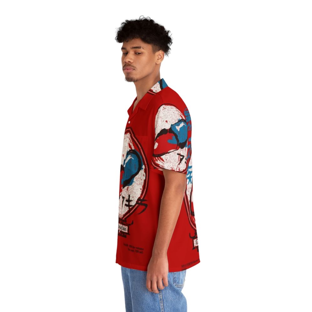 Capsule Gang Sake Hawaiian Shirt featuring Akira anime characters - People Left