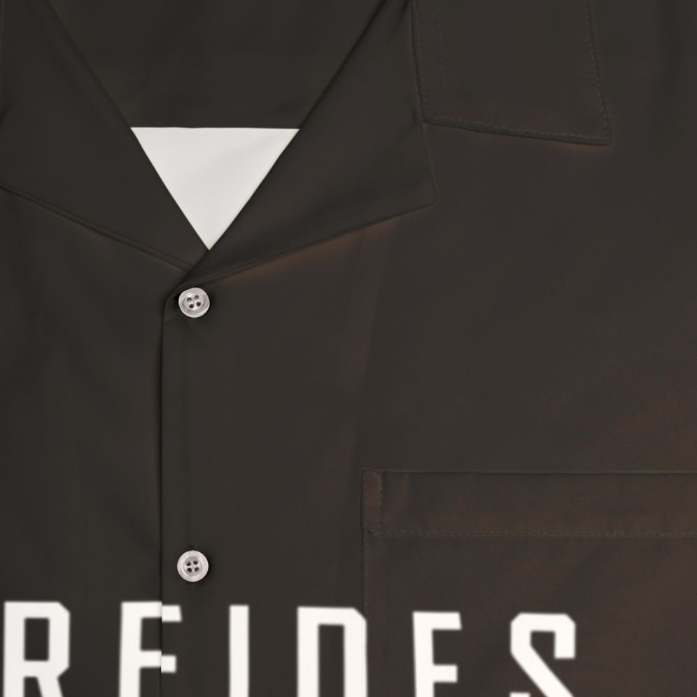 Dune-inspired Hawaiian shirt with House Atreides emblem - Detail