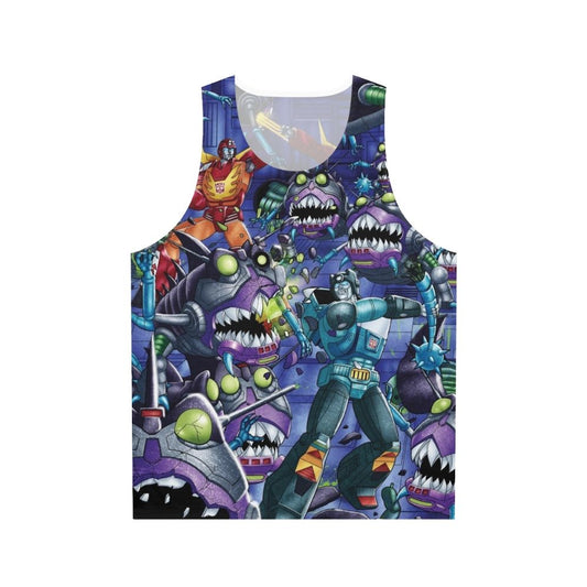 Demolition Derby Transformers Unisex Tank Top