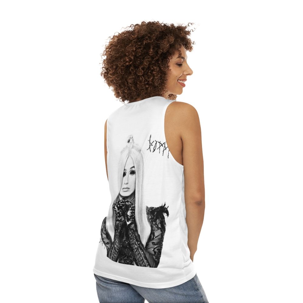 Poppy Unisex Tank Top - women back