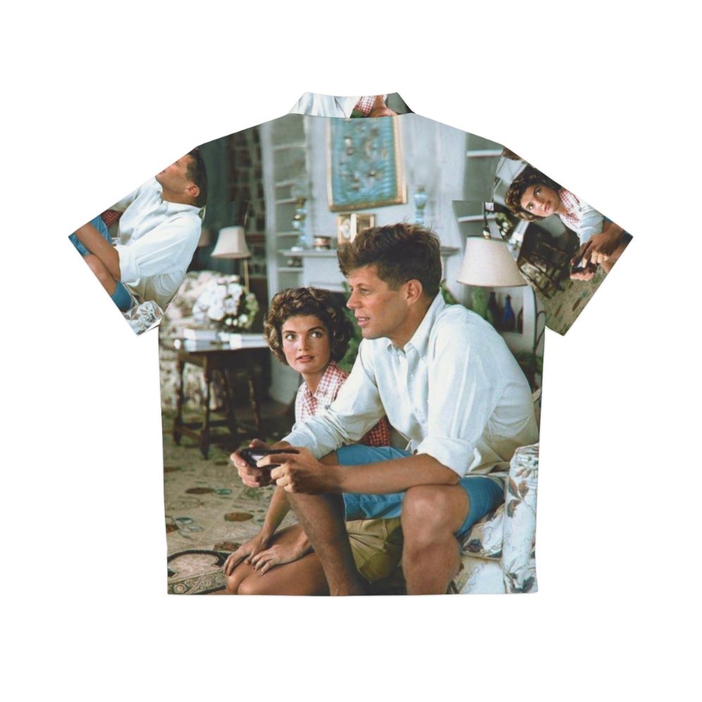 JFK Gaming Hawaiian Shirt - Back