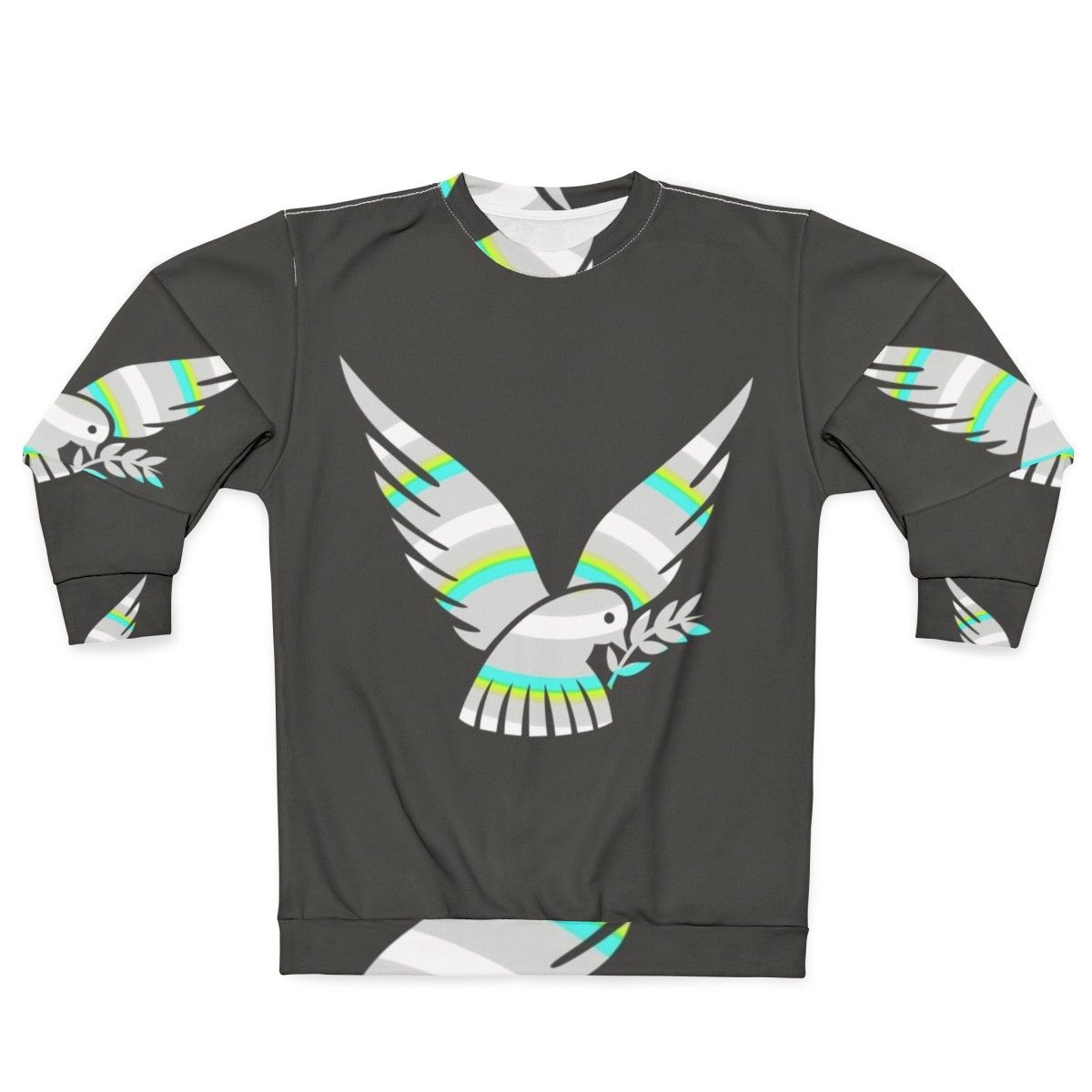 Legendary dove animal art sweatshirt