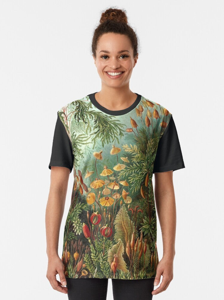 Vintage nature painting illustration artwork graphic t-shirt - Women