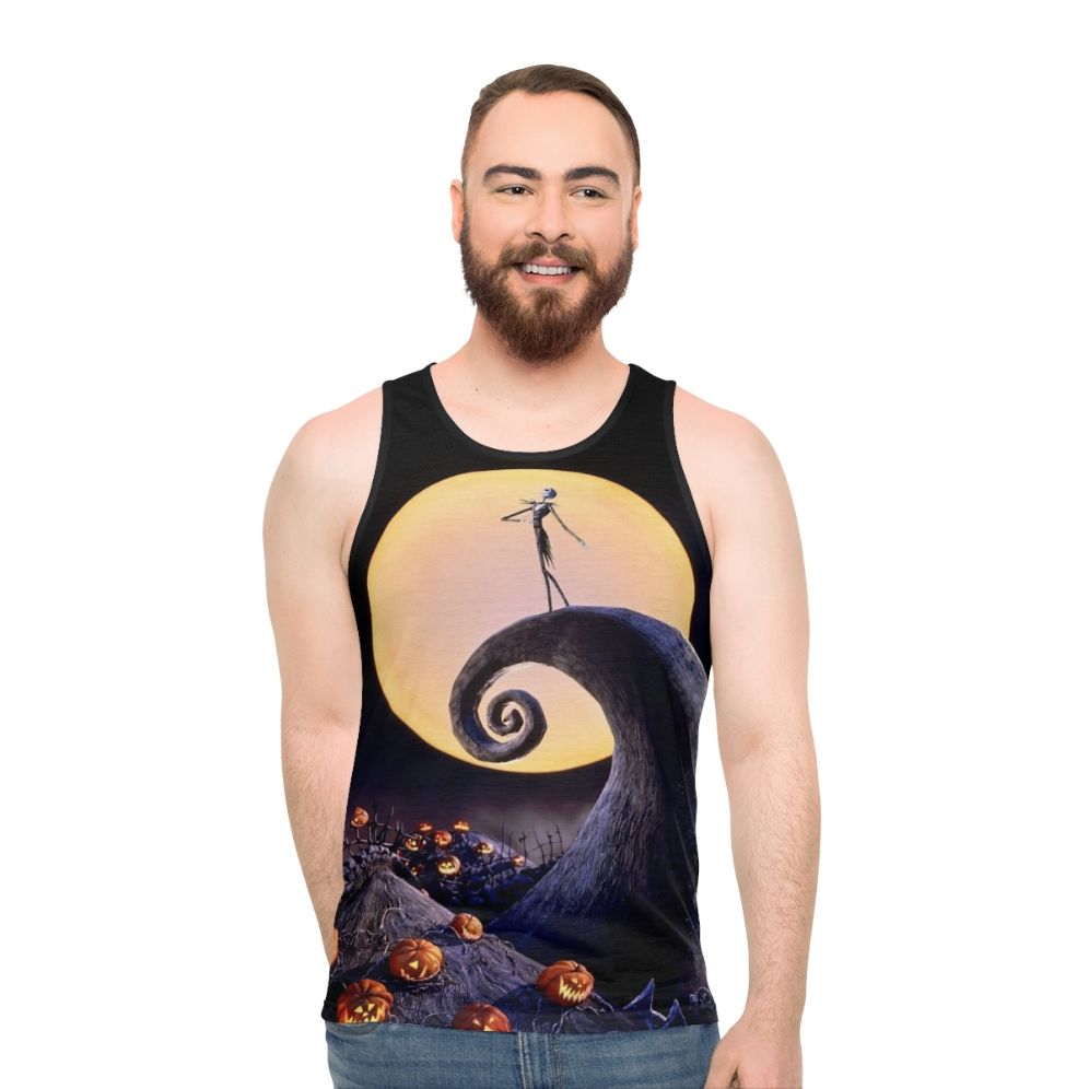 The Nightmare Before Christmas Jack Skellington Unisex Tank Top - men