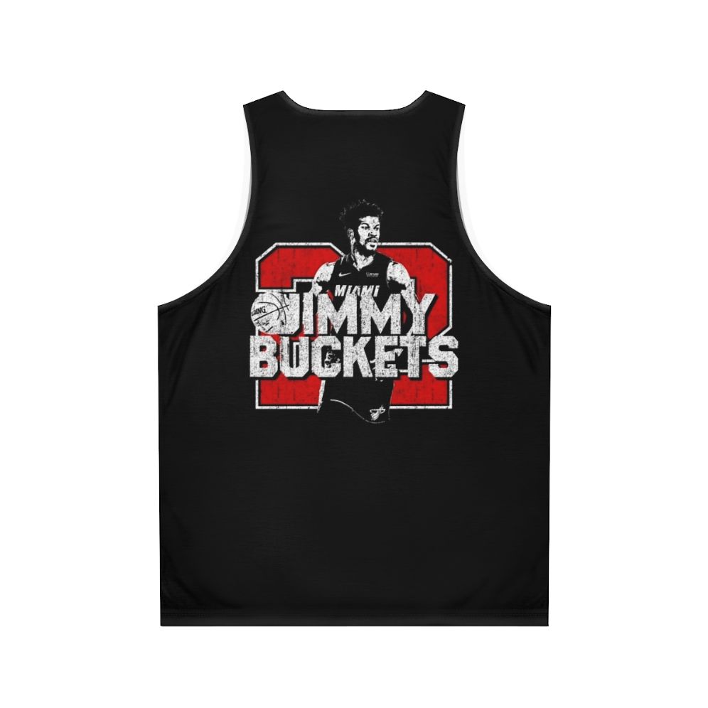 Jimmy Butler Miami Heat Basketball Tank Top - Back