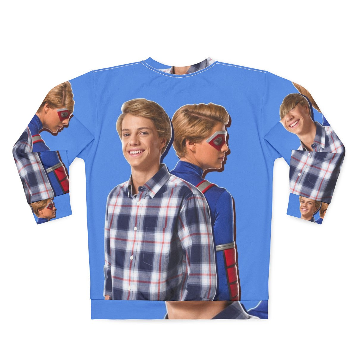 Kid Danger Henry Danger Superhero Nickelodeon Sweatshirt - Back