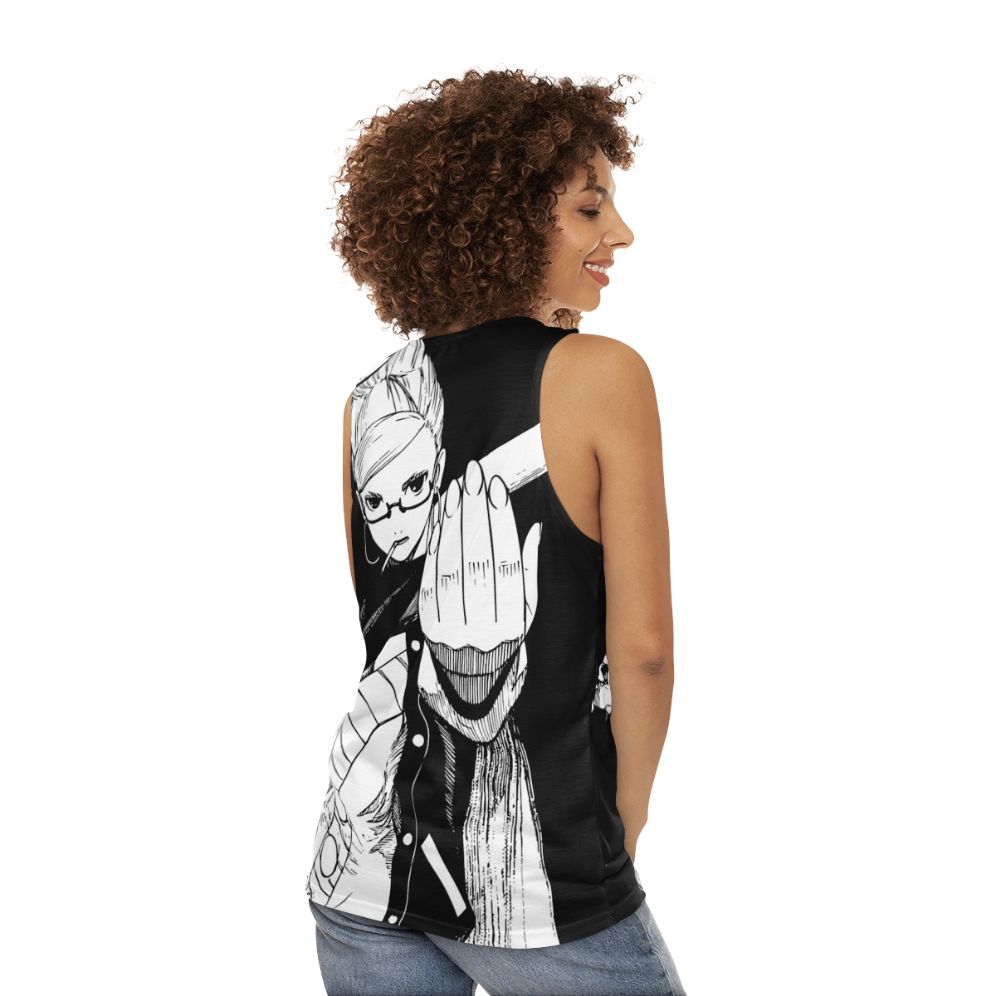 Dandadan Seiko Unisex Anime Tank Top - women back