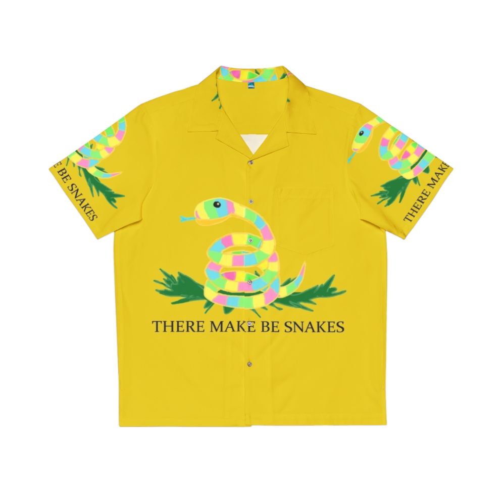 Snakes Pattern Hawaiian Shirt