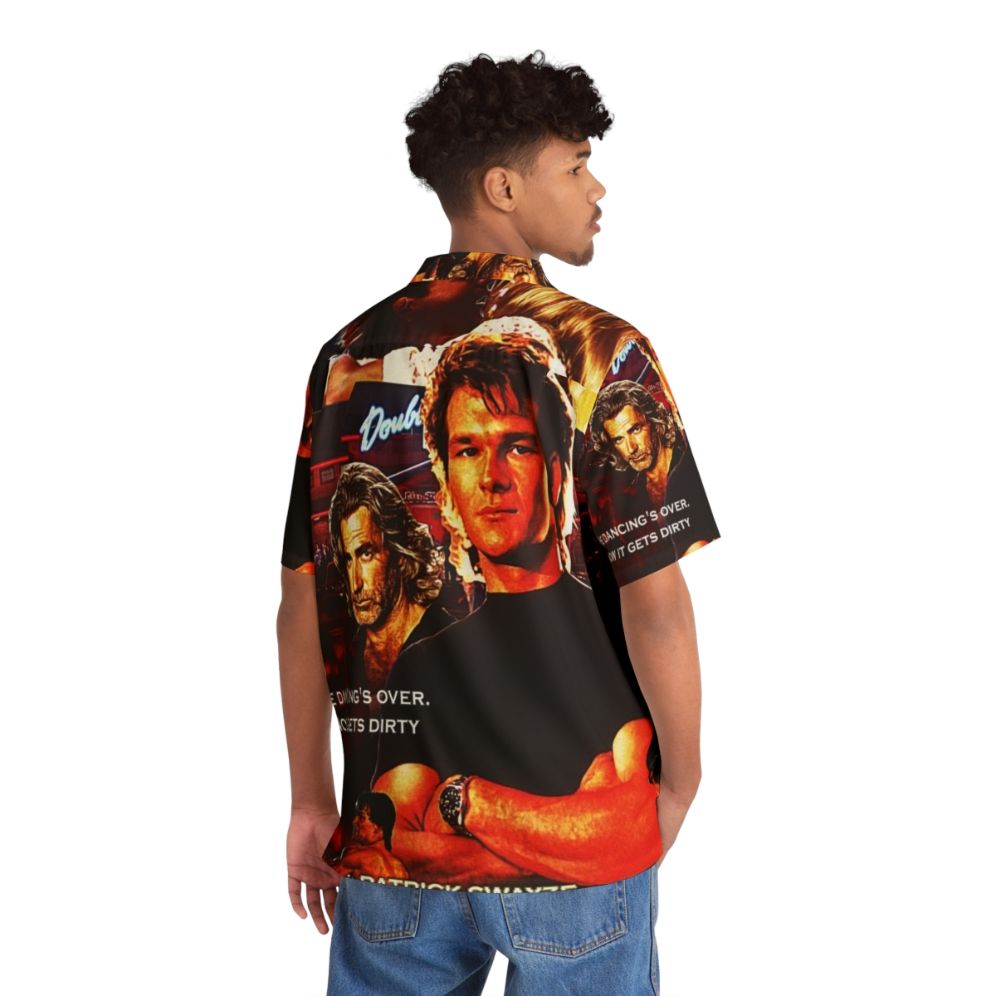 Patrick Swayze wearing a Hawaiian shirt from the movie Road House - People Back