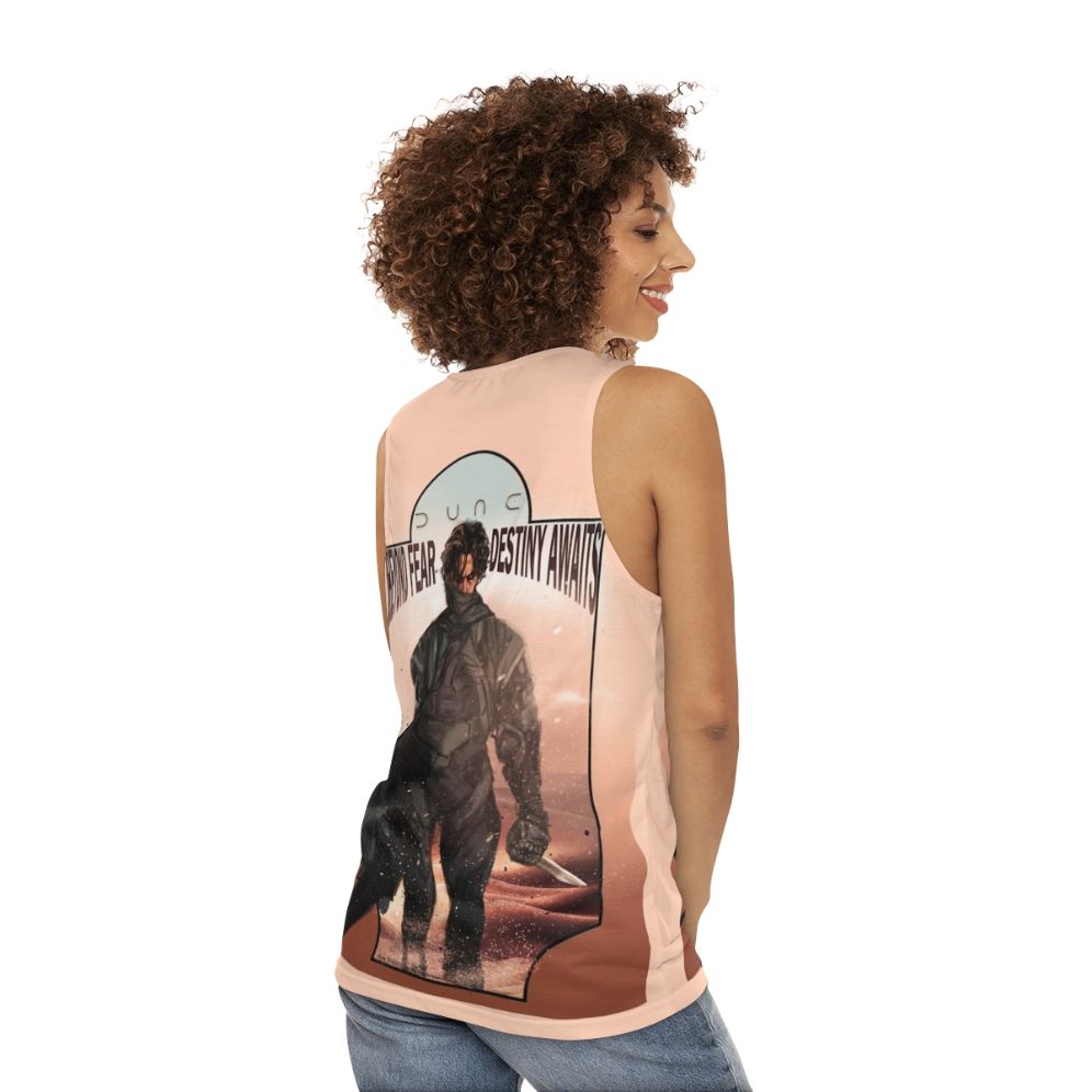 Dune 2020 Paul Atreides Unisex Tank Top - women back