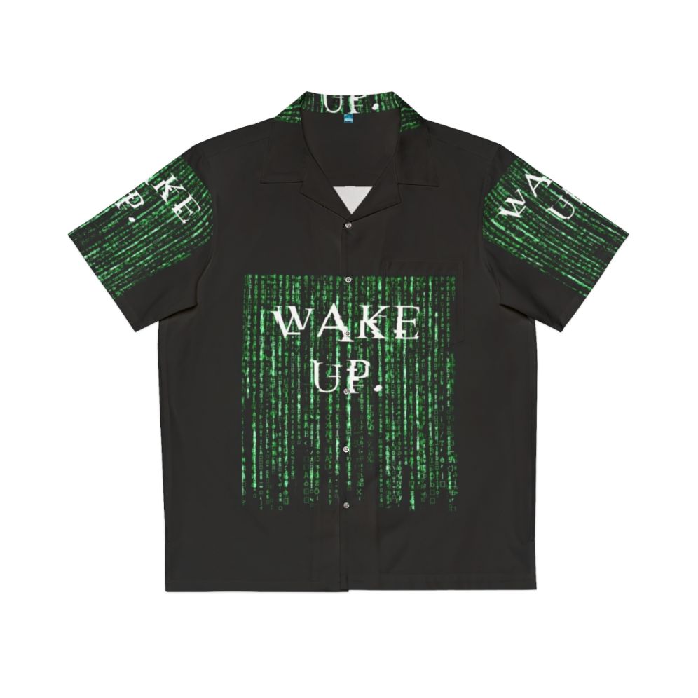 Matrix Wake Up Neo Hawaiian Shirt