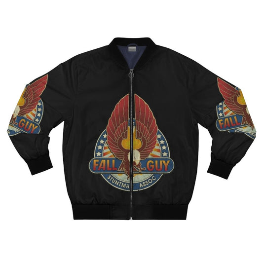 Fall Guy Vintage Bomber Jacket - Retro 1980s Stuntman Jacket