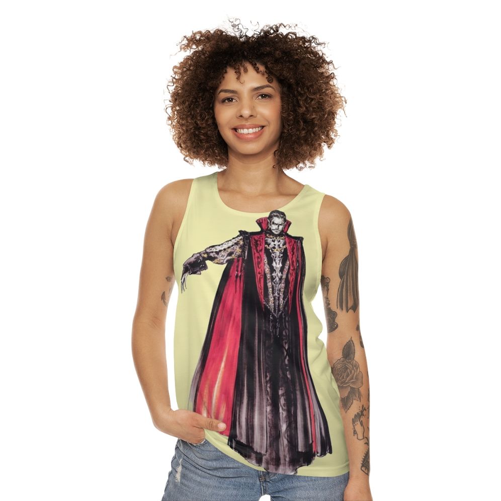 Castlevania Dracula Unisex Tank Top - women