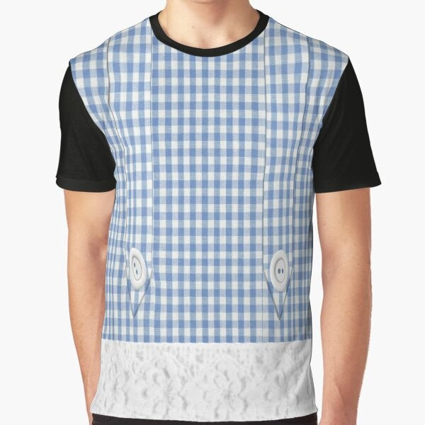 Wizard of Oz Dorothy Gingham Graphic T-Shirt