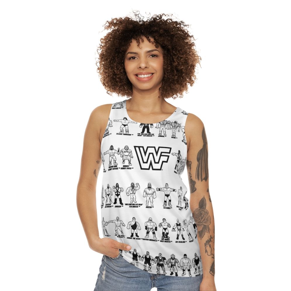 Hasbro unisex tank top for wrestling fans - women