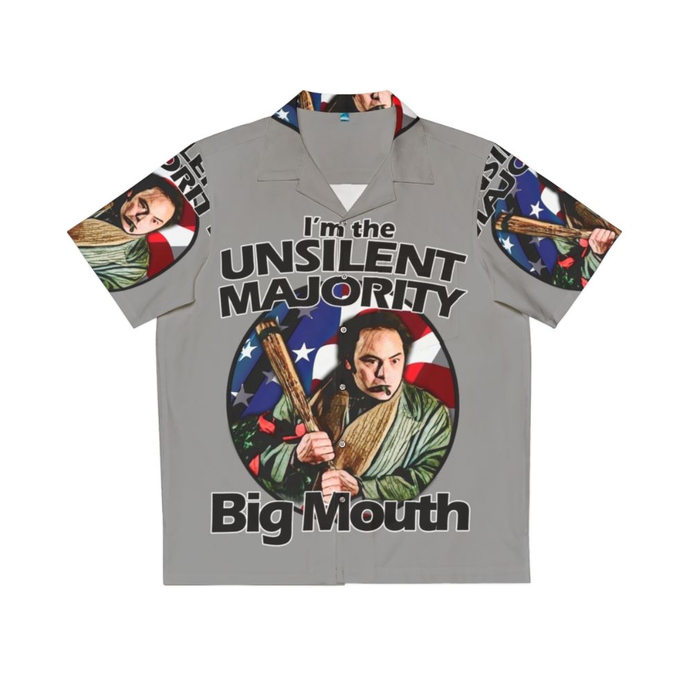 Unsilent Majority Big Mouth Hawaiian Shirt