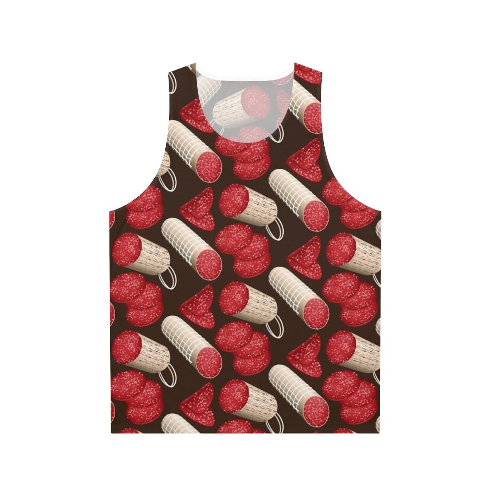 Salami time unisex tank top