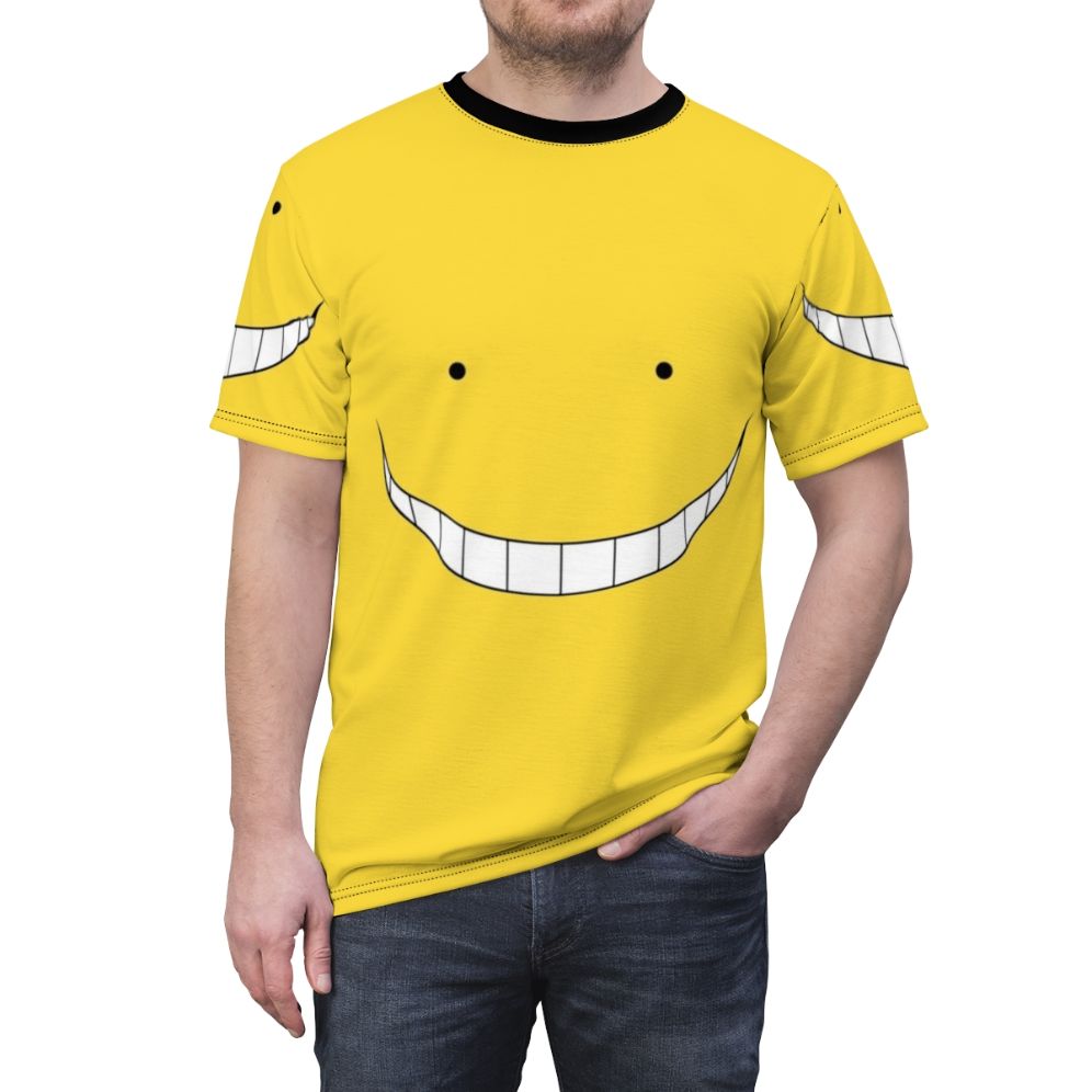 Assassination Classroom inspired t-shirt featuring characters Karma and Nagisa - men front