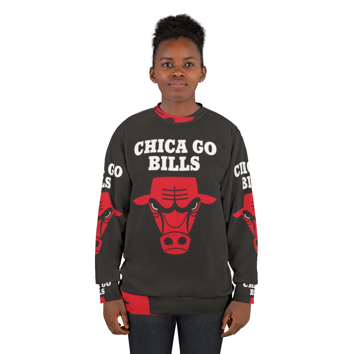 Chicago Bills graphic sweatshirt - women